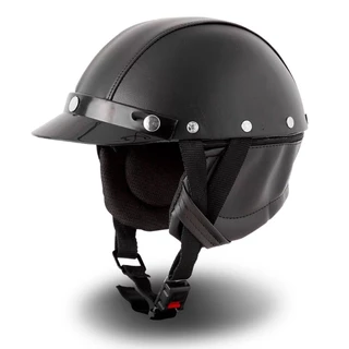 Capacete Moto Coquinho Custom Pro Tork Couro Boulevard Harley Tamanho Único