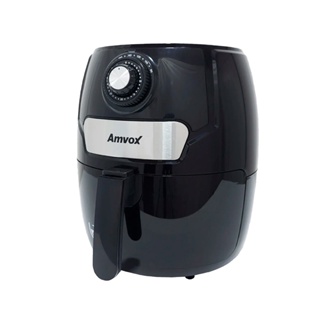 Air Fryer Fritadeira Sem Óleo Amvox Arf 1245 4,5L 1400W 110v - Preta