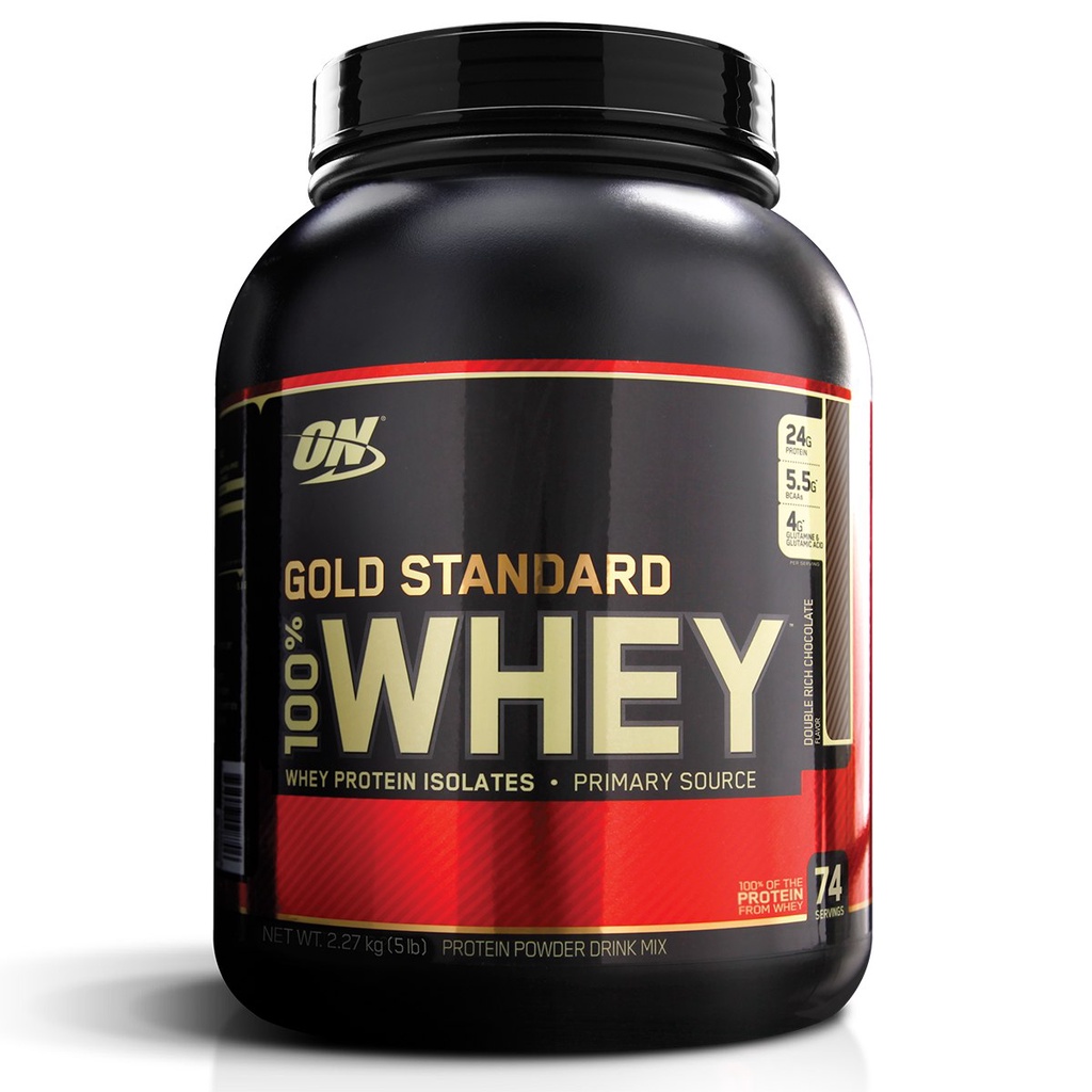 100% Whey Gold Standard 5 lbs (2273g) Chocolate – Optimum Nutrition