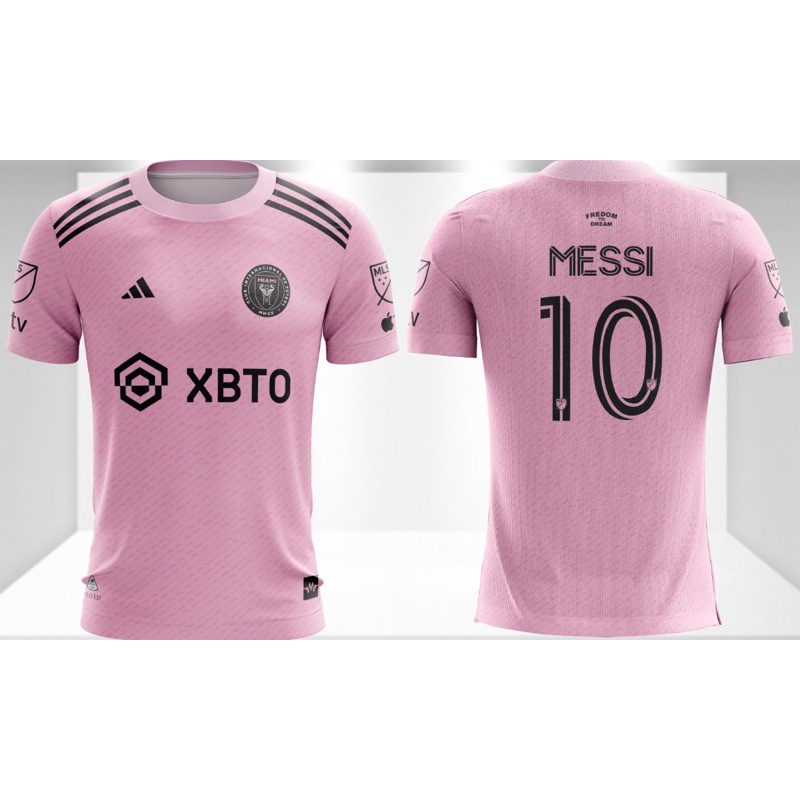 Nova Camisa do Inter Miami Rosa Modelo Novo Messi 10 | Shopee Brasil