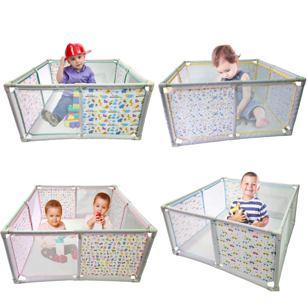 Cercado Quadrado Berco Chiqueirinho Desmontavel Portatil Bebe