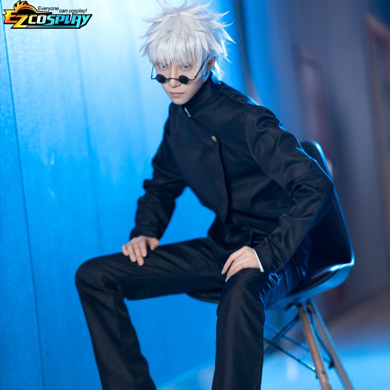 Gojo Satoru Cosplay Uniformes Jujutsu Kaisen Fantasias De Peruca De ...