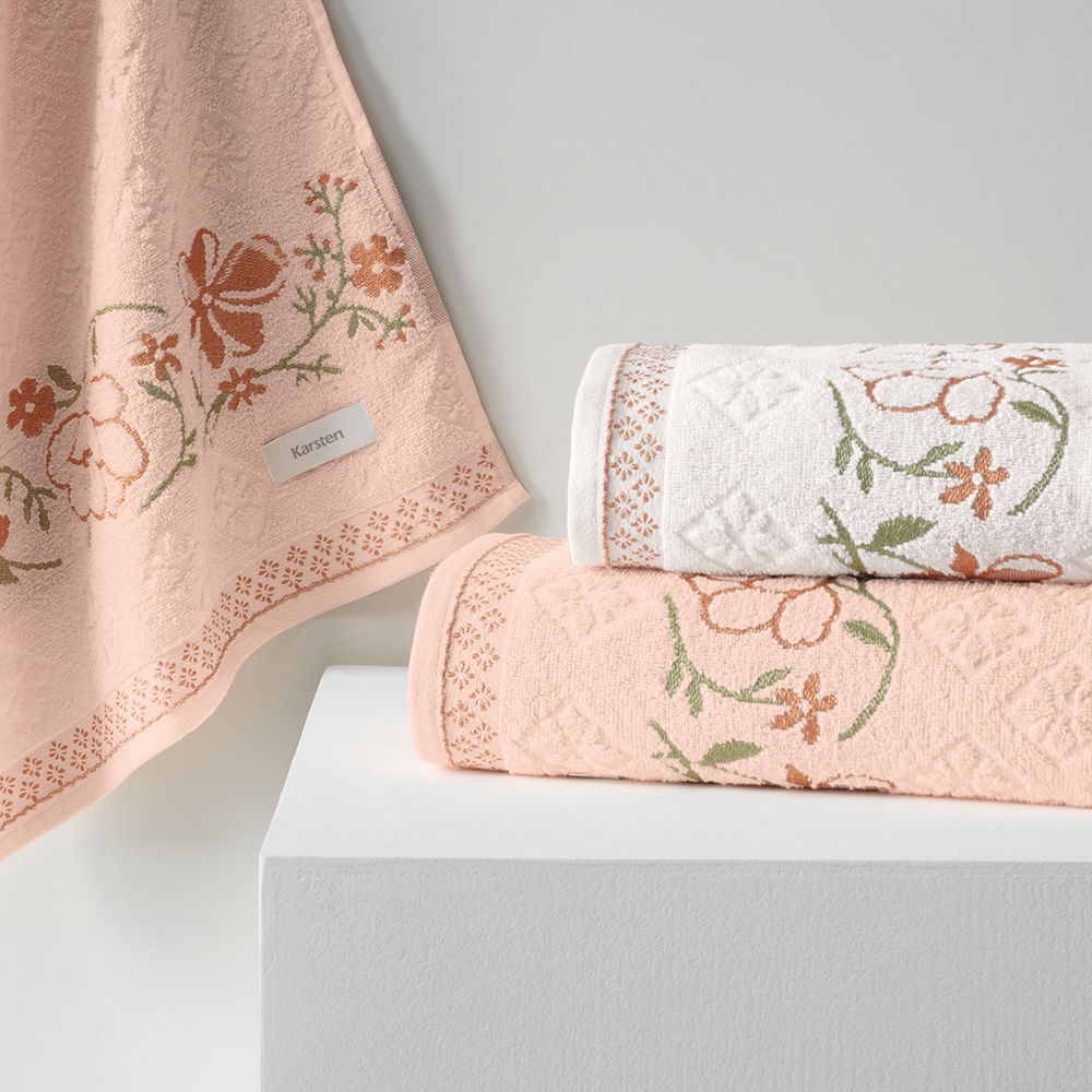 Toalha de banho Yuna Karsten Fio Cardado