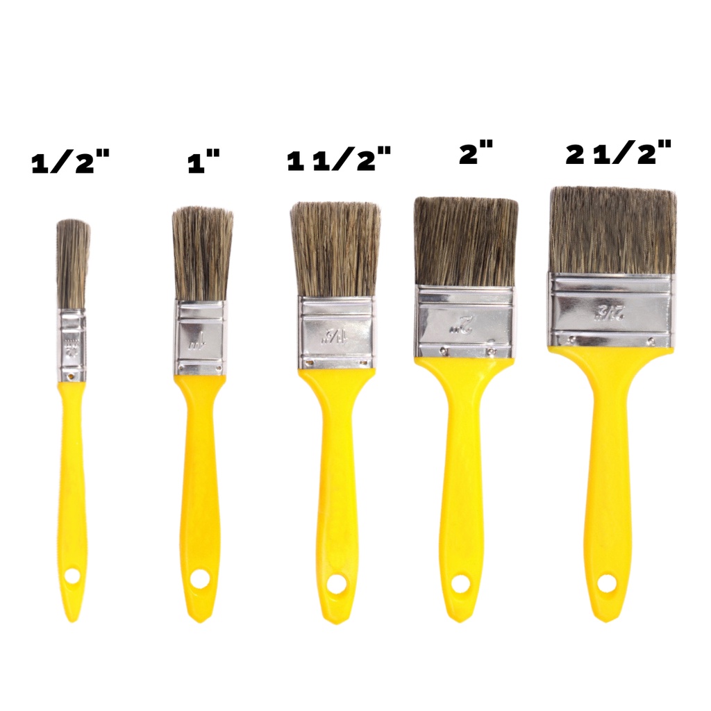 Pincel Trincha Multiuso Para Pintura Limpeza Cerda Gris Compel | Shopee ...