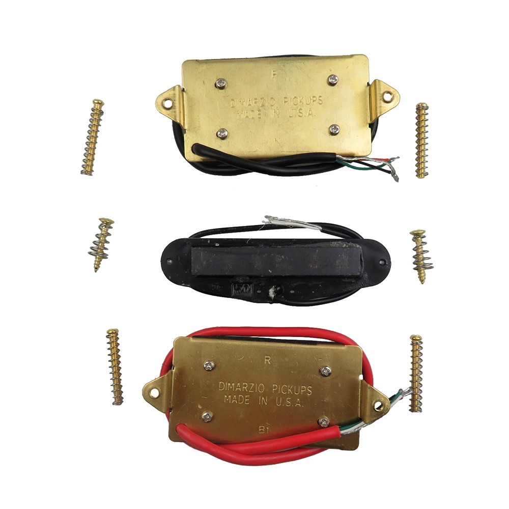 DiMarzio IBZ Alnico V Ouro Branco Humbucking Guitarra Pickup