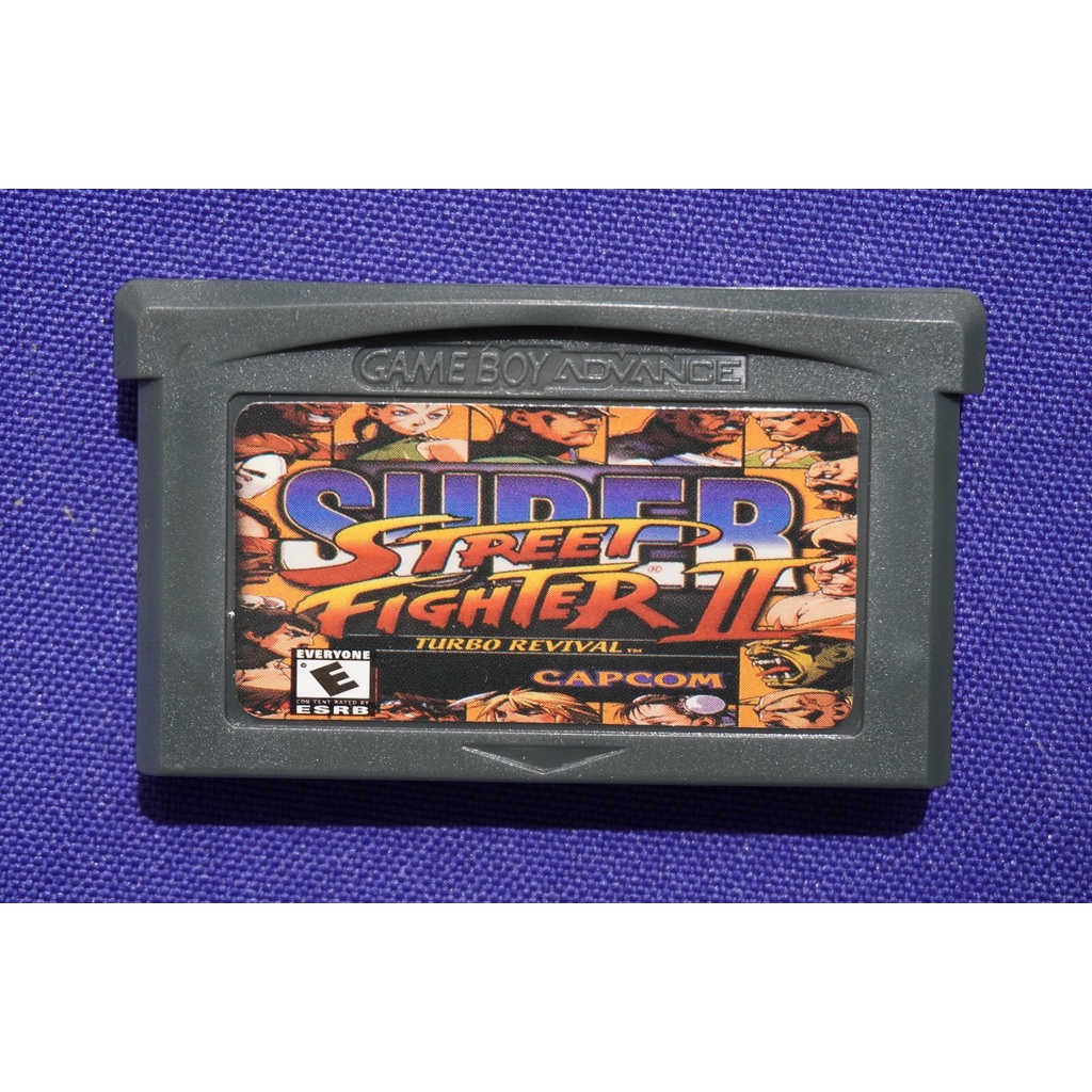 Jogo Super Street Fighter 2 TurboRevival GBA GameBoy Advance