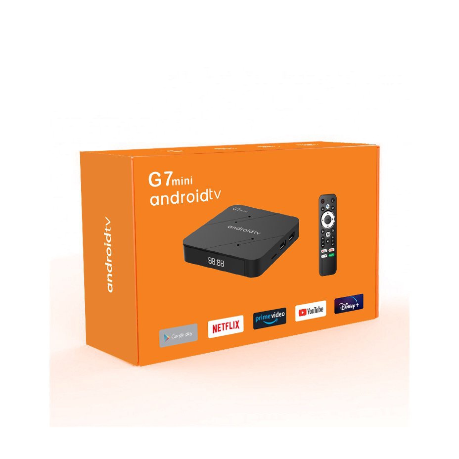 Novo android11.0 tv box g7mini 2gb 16gb s905w2 androidtv tvbox Suporta ...