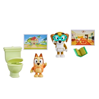 Kit Bluey Story - Single Pack - Bingo & Dunny + Honey & Book