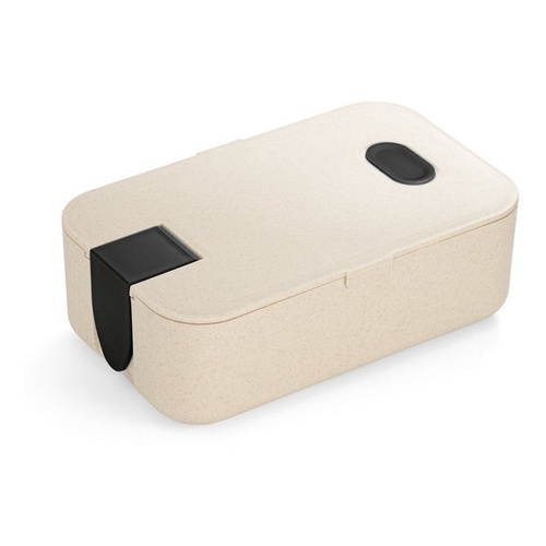 Marmita Hermética Em Fibra De Bambu Para Almoço Trabalho escola