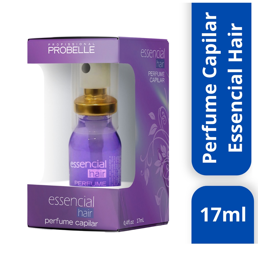 Perfume Capilar Probelle Essencial Hair 17ml probelle PROMOÇÃO