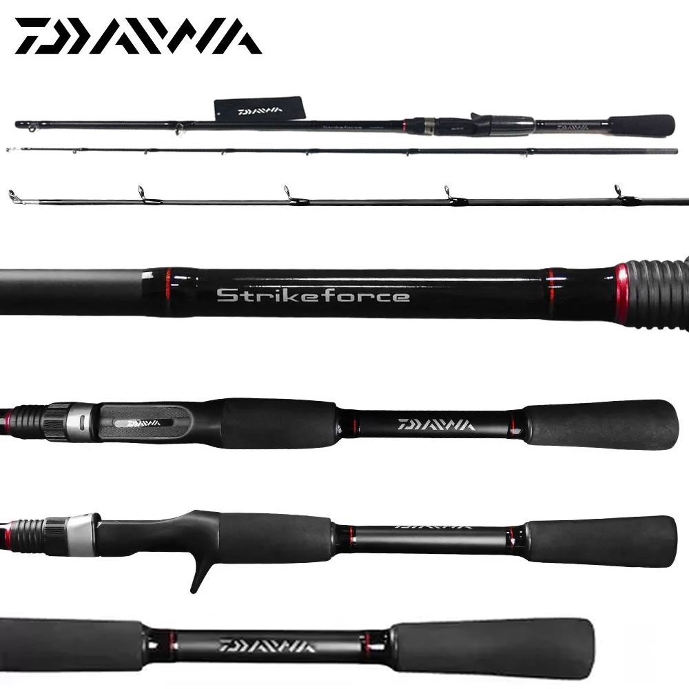 Vara Para Carretilha Daiwa Strikeforce SFC-602MHRB-BR 12-25Lbs 1,83mts 2 Partes