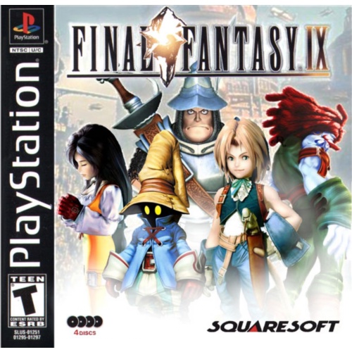 Final Fantasy IX (4 discos) PT-BR - PS1