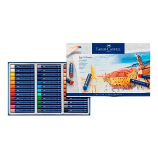 Giz Pastel Oleoso Faber Castell 36 Cores