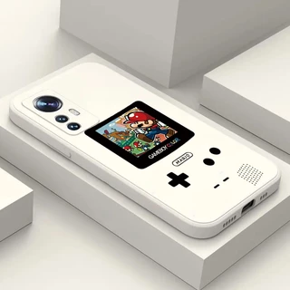 Console Mario Anti-Queda Para Xiaomi Redmi Nota 10 9 11 12 Pro 9S 10S 11S Mi 12 11T 13 Lite Poco X5 X4 X3 Capa Traseira