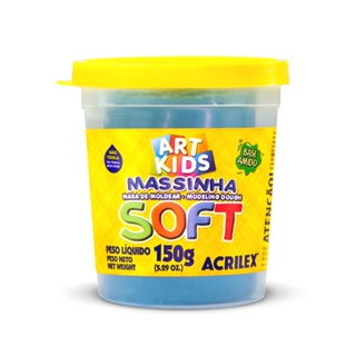 Massa de modelar Soft 150g Azul 109 Acrilex