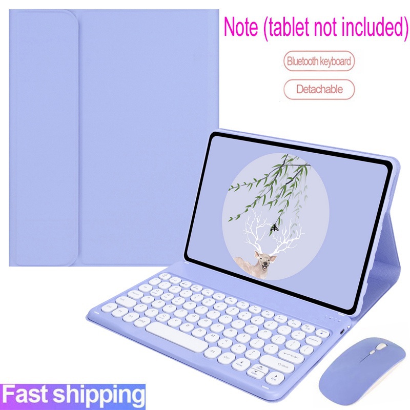 Estojo De Teclado Bluetooth Sem Fio Para Amazon Fire HD 10 2021 11a Geração