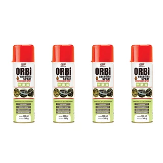 Kit 4 Vaselinas em Spray 160g 300ml Orbi