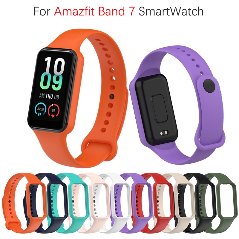 Pulseira SmartWatch Oficial De Silicone Para Huami Amazfit Band 7