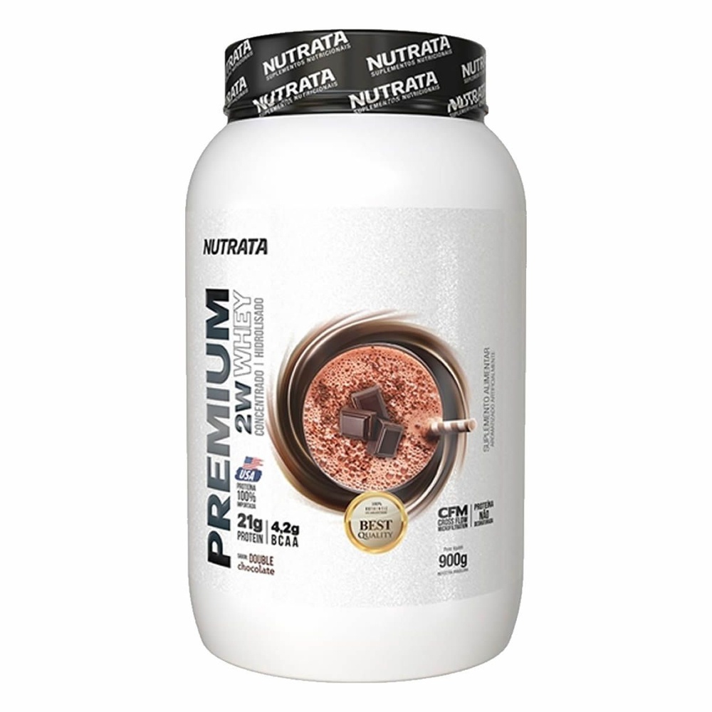 Premium Whey – 900g Double Chocolate – Nutrata