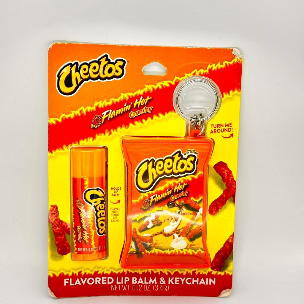 TASTE BEAUTY CHEETOS _ FLAMIN HOT LIP BALM SABORIZADO Shopee Brasil