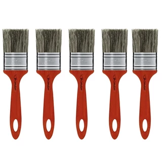Kit 5 Pinceis Trincha Pintura Parede 700 2.1/2 Pol Condor