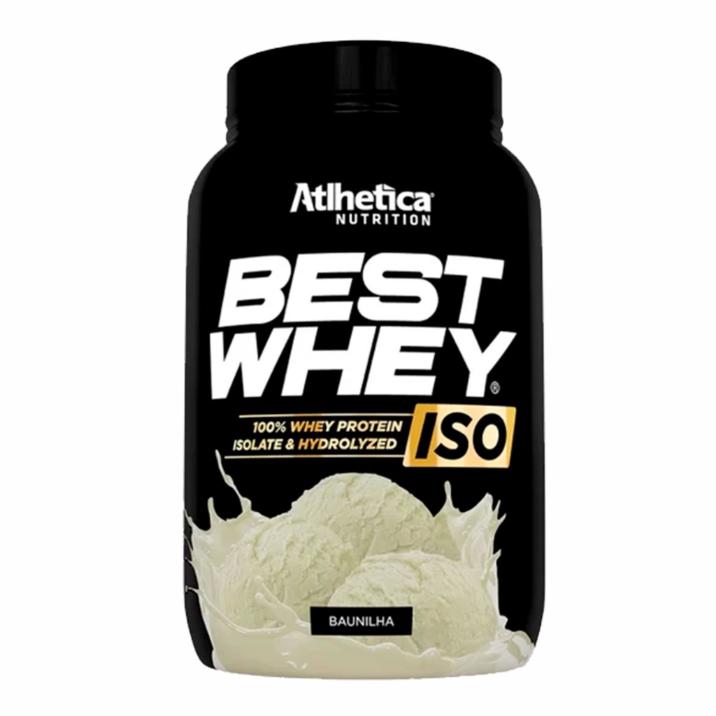 100% Whey Protein Best Sabor Baunilha 900g – Atlhetica