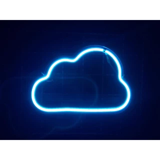 Letreiro Neon Nuvem 30x20cm