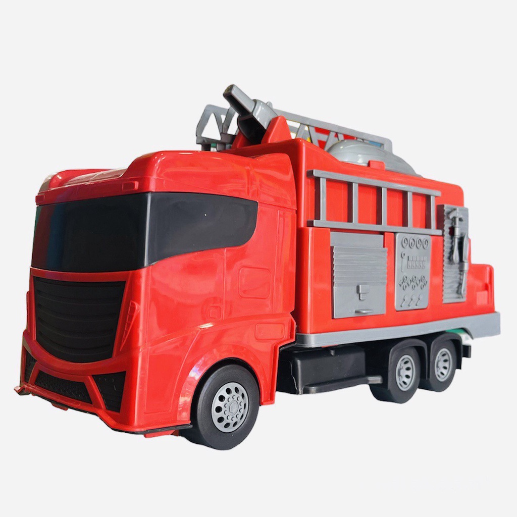 Brinquedo Infantil Caminhão Miniatura Super Frota Bombeiros