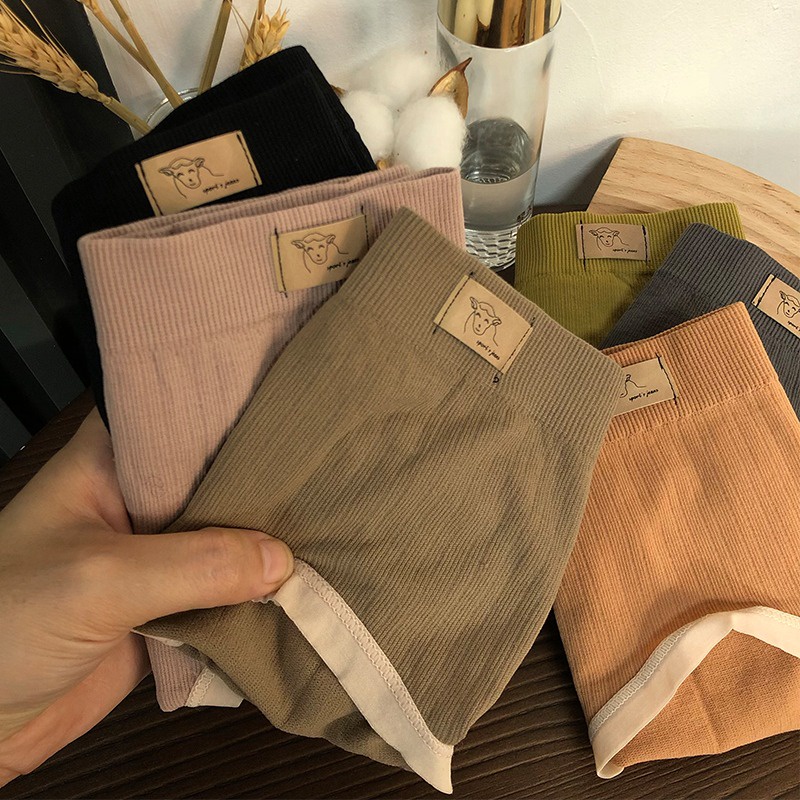 Calcinha De Algodão Antibacteriana Feminina De Meia-Calça Juvenil Sem Costura Conforto Alta Elasticidade Lingerie
