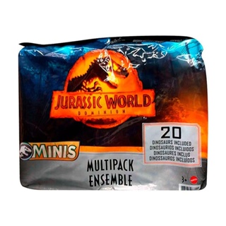 Jurassic World Dominio Minis Conjunto Multipack 20 Peças - Mattel