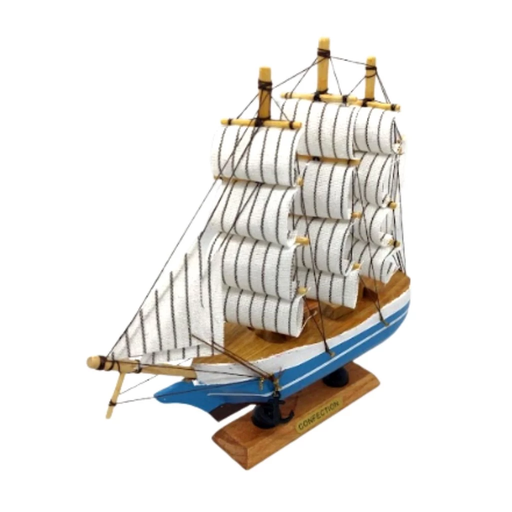 Barco a Vela de Madeira Veleiro