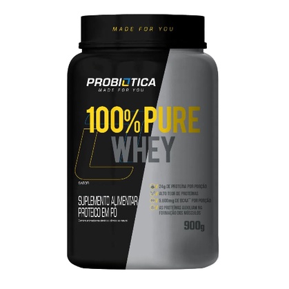 WHEY 100% PURE 900G CHOCOLATE PT – PROBIOTICA