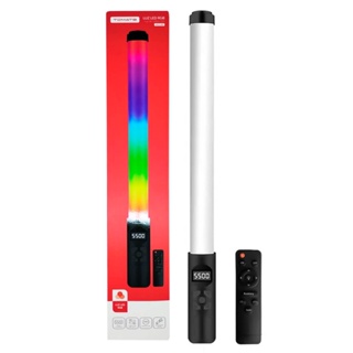 Bastão Led Rgb Profissional Com Controle Remoto