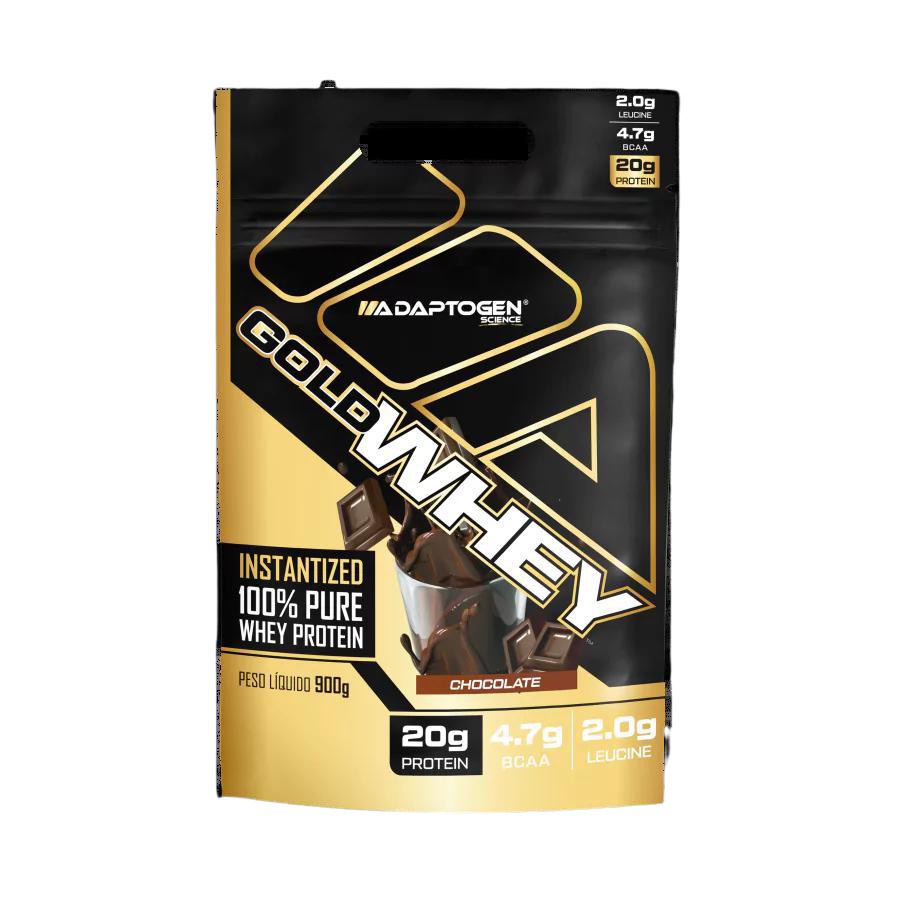 Whey Protein Gold Whey 900g – Adaptogen science