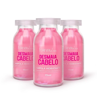 Combo com 3 Ampolas Desmaia Cabelo 2.0 Forever Liss