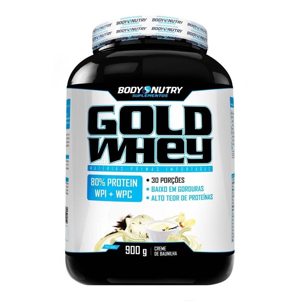 Gold Whey – 900g Creme de Baunilha – Body Nutry