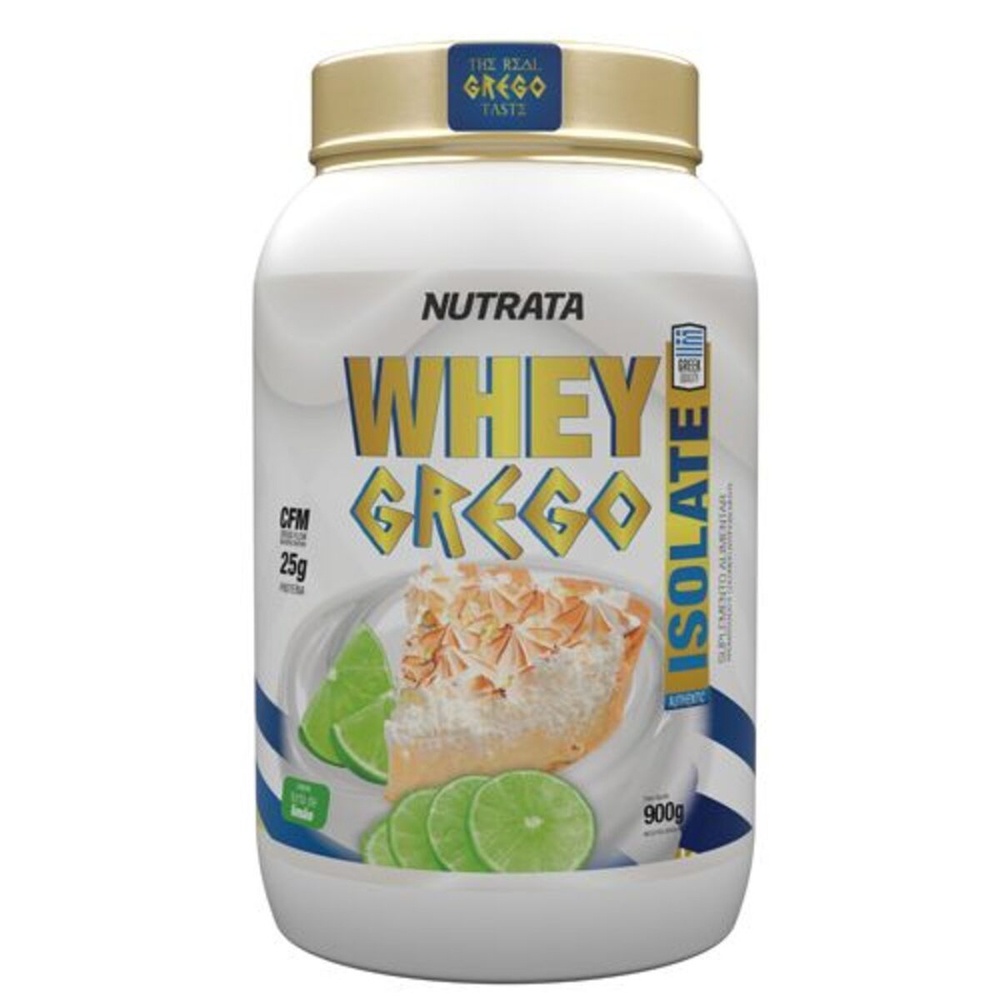 Whey Grego Isolate – 900g Torta de Limão – Nutrata