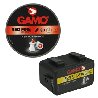 Chumbinho Gamo 5.5 Red Fire Energy + Rocket Destroyer Latas 100un