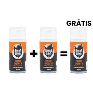 KIT 2 Creme Growth + 1 GRÁTIS