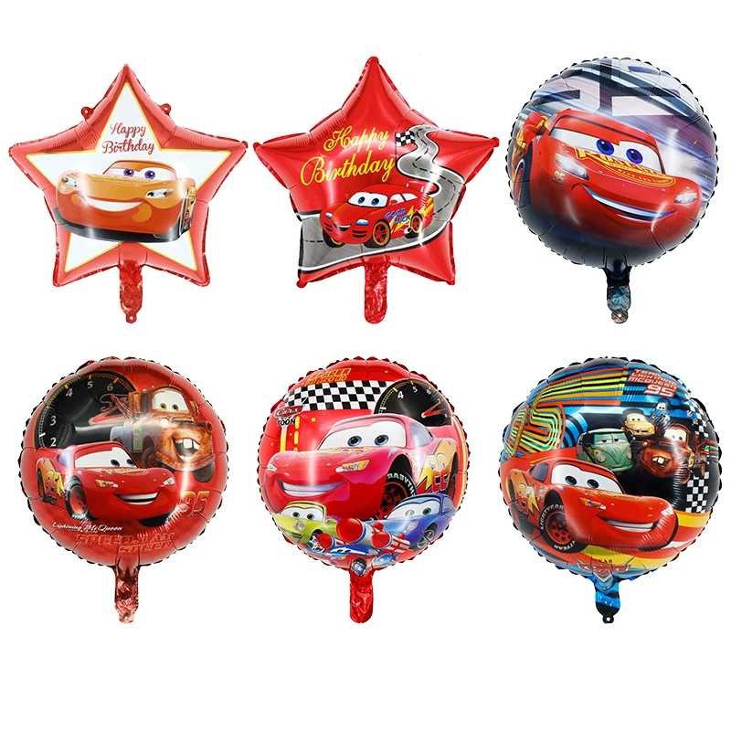 Em promoção! Desenho Animado Carros De Alumínio Do Filme Do Balão Clássico  De Corrida De Carro, O Carro De Polícia Metal Balão Filhos Favor Carro De  Tema De Festa De Aniversário De