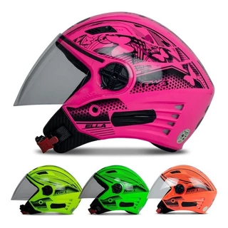 CAPACETE ABERTO FW3 X OPEN NEON