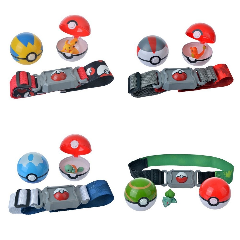Bonecos Brinquedo Pokemon Kit 20 Capsulas Pokebola Dedoche em