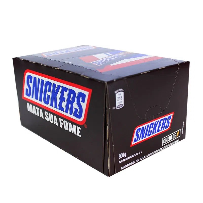 CHOCOLATE MASTERFOODS SNICKERS 20X45G Shopee Brasil