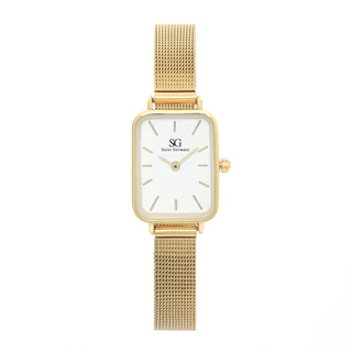 Relógio Feminino Dourado Saint Germain Square Chelsea Gold