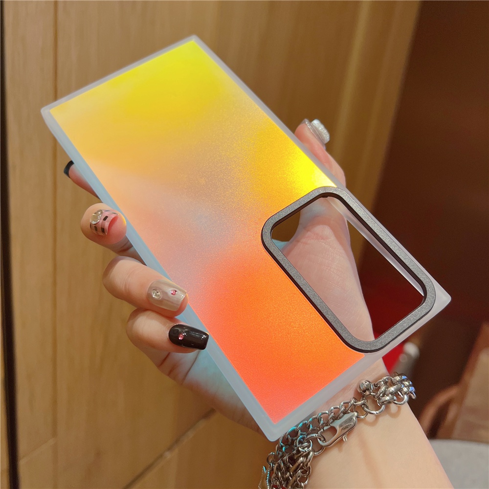 Capa Dura Para PC Samsung S23 Ultra S22 Plus S21 S20 FE Nota 20 A54 A34 A14 A53 A52 A24 A13 5G