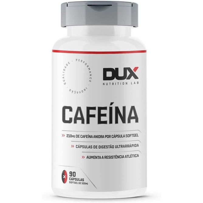 Cafeína - Pote 90 Cápsulas - Dux Nutrition