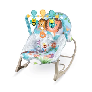 Cadeira de Descanso e Balanço Funtime Maxibaby 18kgs - Leão em Oferta na Shopee