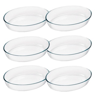Conjunto de Assadeiras Marinex Oval 2,4 Litros Pequena 6 Peças