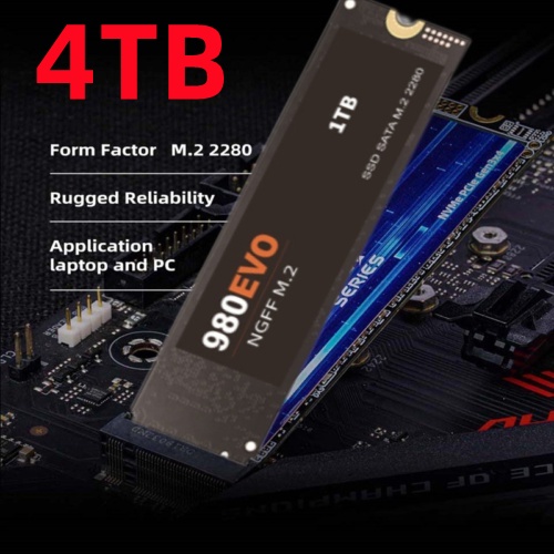 4TB 980evo SSD NGFF M . 2 500G 2280 SATA Disco Rígido Interno De Estado Sólido 4TB 2TB Para Computador Laptop