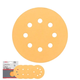 Disco de Lixa 5 Pol Grana 80 5 Pçs EXC470 BOSCH